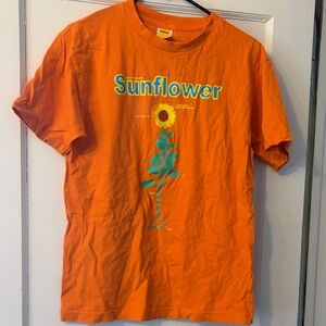 Golf Wang Orange Sunflower Tee